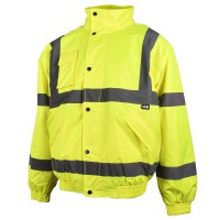 Scan Hi-Vis Yellow Bomber Jacket £33.99